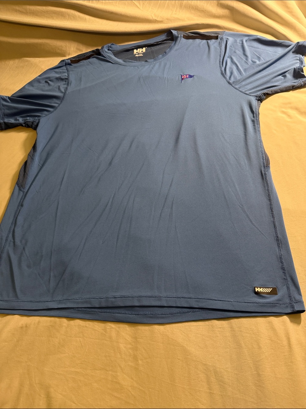 Helly Hansen Men’s Slate Blue Short Sleeve Crew Shirt